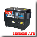 BISON (CHINA) China Made BS5800DS Silent Diesel Generator 250V zum Verkauf 186f Motor